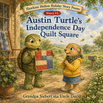 Cover of Austin Turtle’s Independence Day Quilt Square