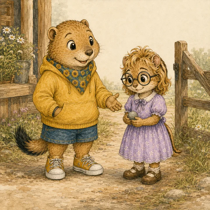 Relationship portrait of Haylee Prairie Dog + Kaydence Chipmunk