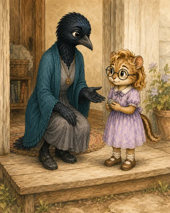 Relationship portrait of Skylin Crow + Kaydence Chipmunk